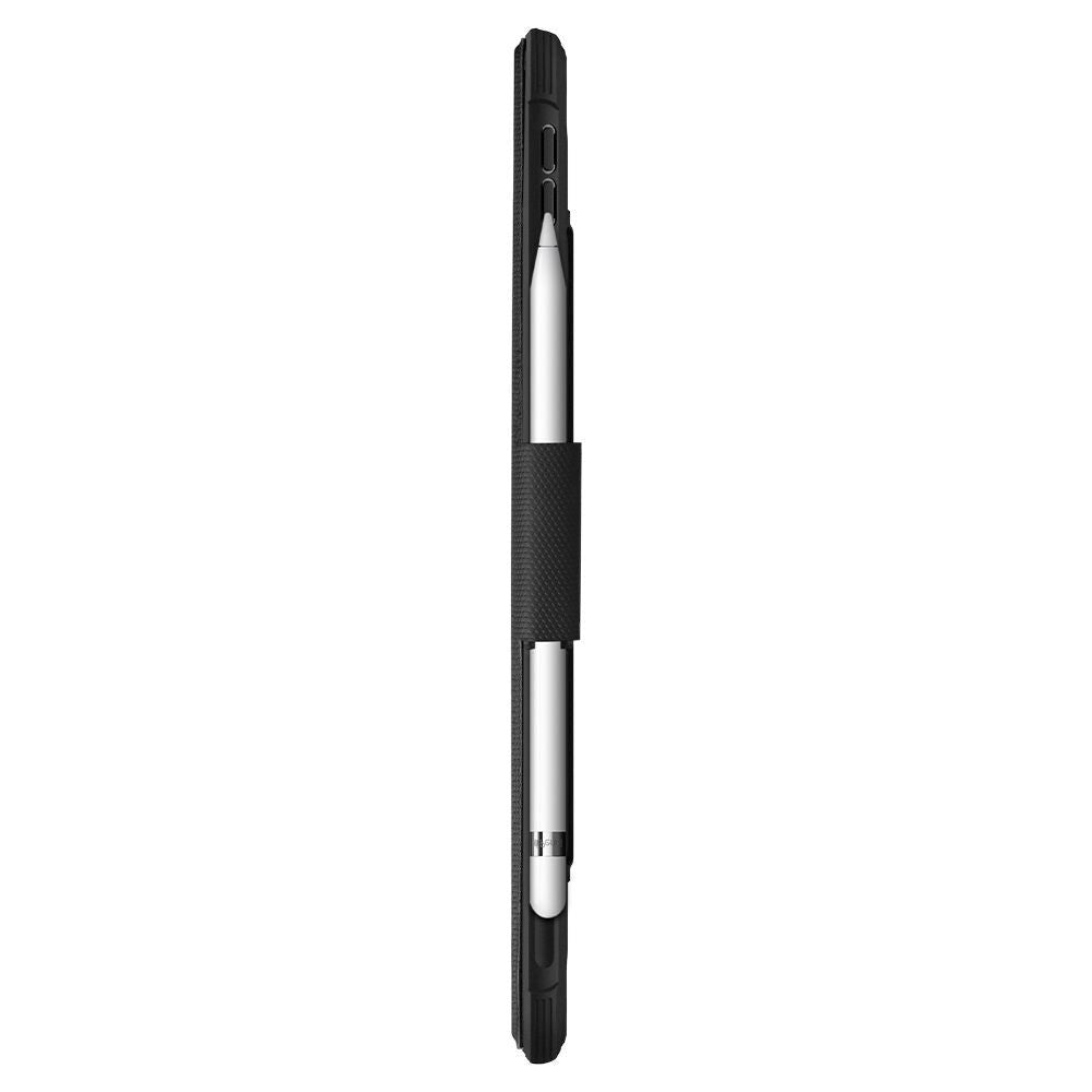 iPad 10.2" (2021 / 2020 / 2019) Spigen Rugged Armor Pro Fodral med Apple Pencil Hållare - Svart