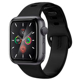 Spigen ProFlex EZ Fit Apple Watch SE / 6 / 5 / 4 (44mm) 2-Pack Skärmskydd - Genomskinlig