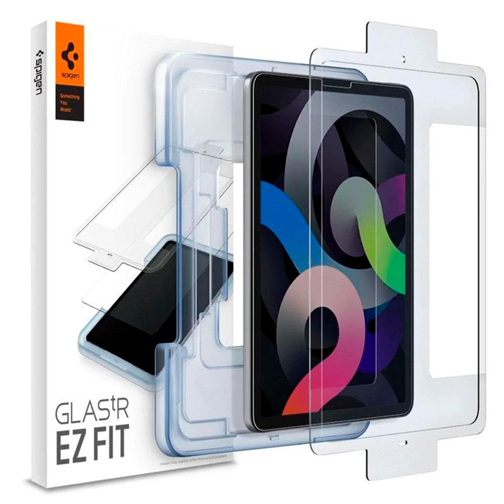 iPad Air (2022 / 2020) / Pro 11" (2022 / 2021 / 2020 / 2018) Spigen EZ Fit Glas.tR Skärmskydd - Case Friendly - Genomskinlig