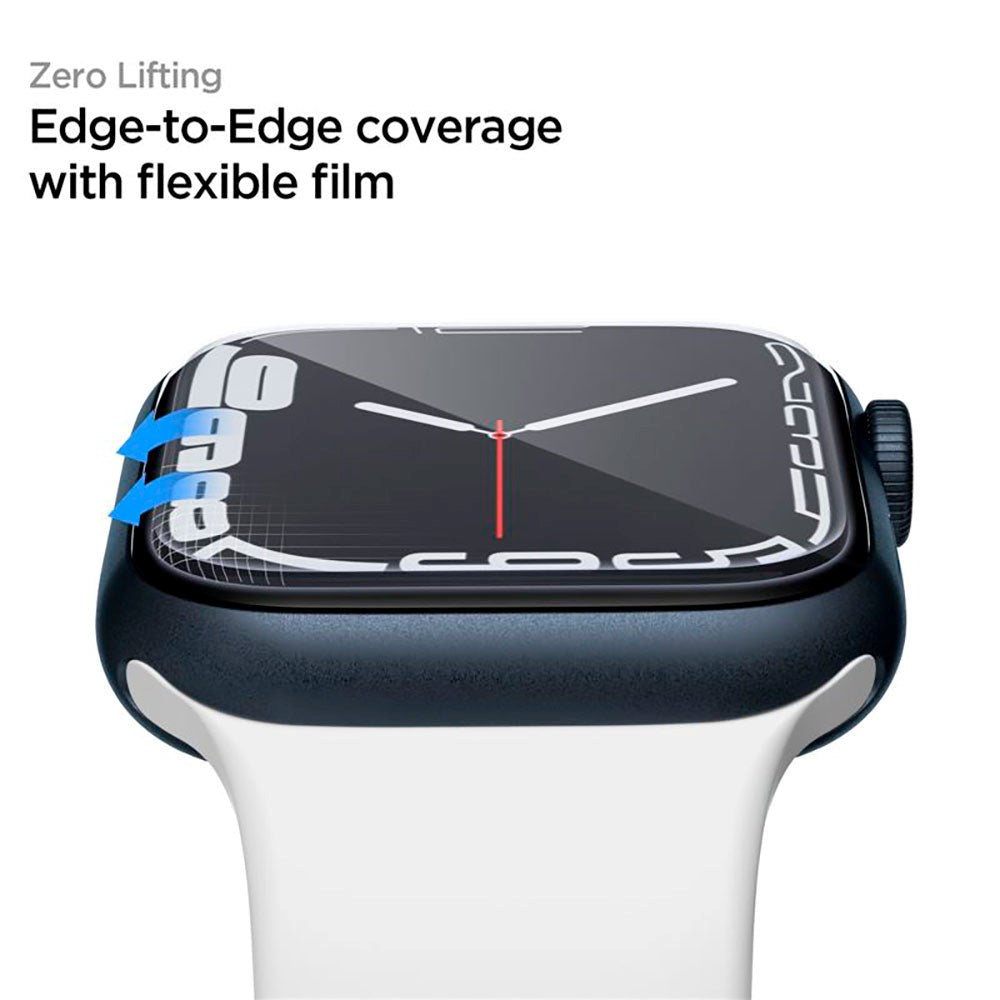 Spigen Apple Watch (45 / 44 mm) NeoFlex Skyddsfilm - 3-pack - Transparent