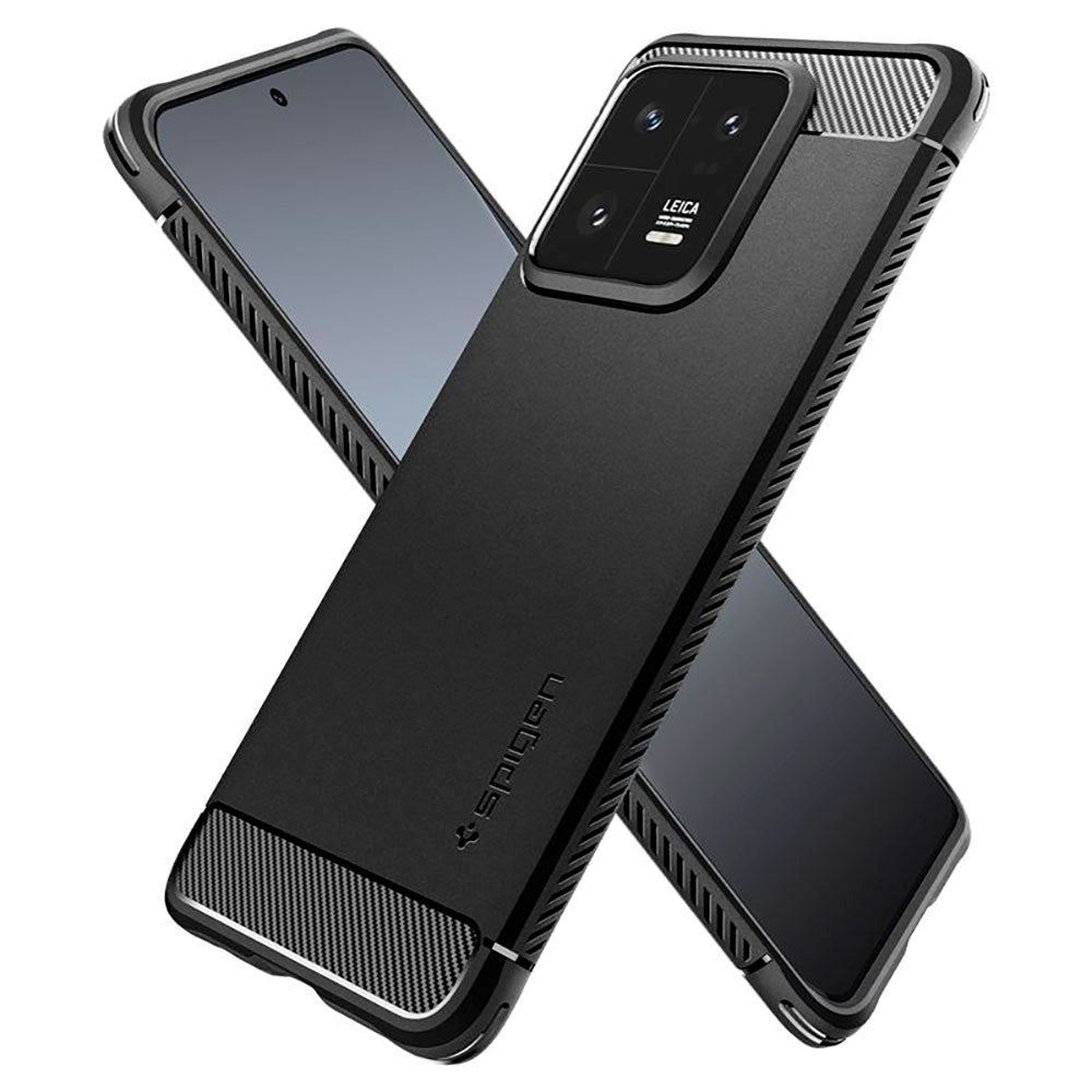 Xiaomi 13 Pro Spigen Rugged Armor Skal - Svart