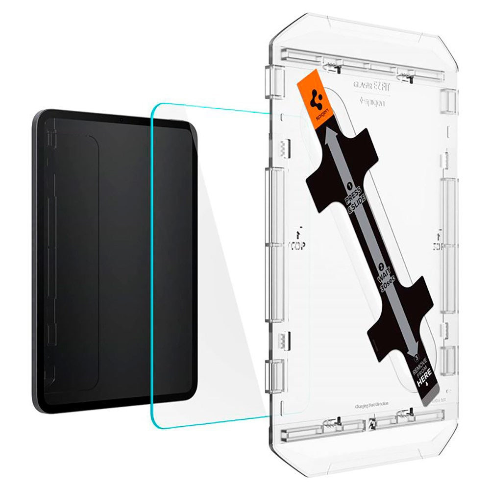 iPad 10.9" (2022) Spigen EZ Fit Glas.tR Skärmskydd - Case Friendly - Genomskinlig