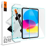 iPad 10.9" (2022) Spigen EZ Fit Glas.tR Skärmskydd - Case Friendly - Genomskinlig