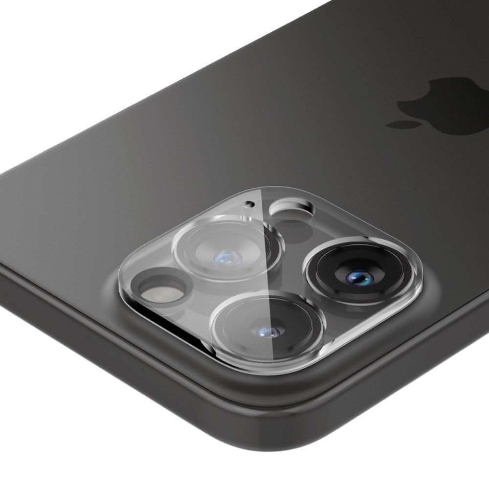 iPhone 16 Pro / 16 Pro Max / 15 Pro / 15 Pro Max / 14 Pro / 14 Pro Max Spigen Glass tR Optik Kameraskyddsglas - 2 st - Genomskinlig