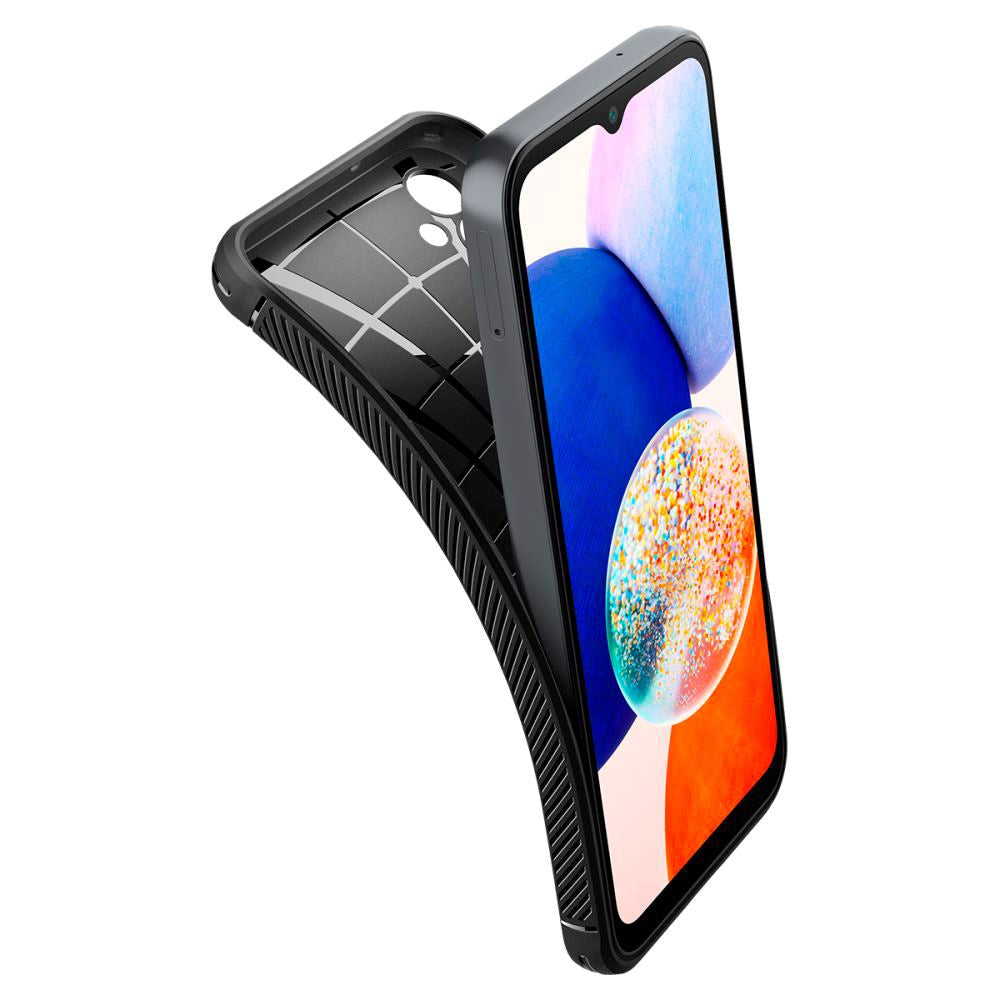 Samsung Galaxy A14 (5G) Spigen Rugged Armor Skal - Svart