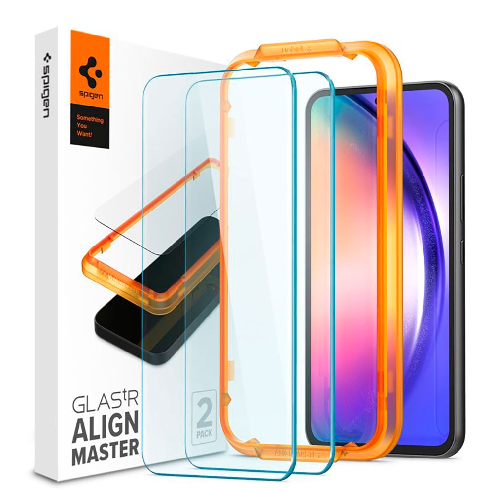 Samsung Galaxy A54 5G Spigen Skärmskydd 2-Pack - Transparent