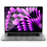 MacBook Air 15 M2/M3 (2023-2024) Spigen Glas.tr Slim Skärmskydd - Genomskinlig