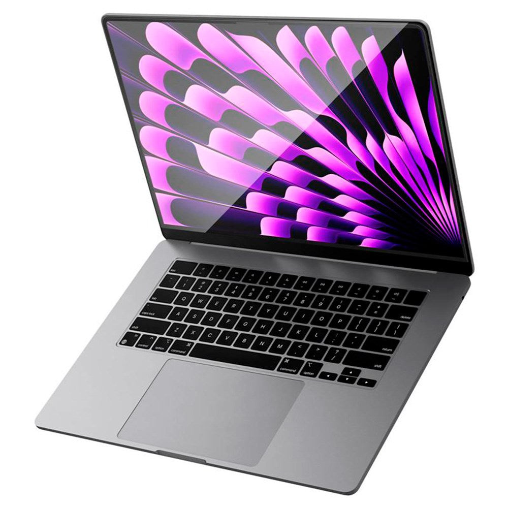 MacBook Air 15 M2/M3 (2023-2024) Spigen Glas.tr Slim Skärmskydd - Genomskinlig