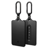 Spigen - Tesla Nyckelkortshållare m. Karbinhake - 2-Pack - Svart