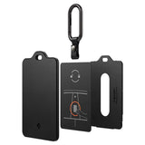 Spigen - Tesla Nyckelkortshållare m. Karbinhake - 2-Pack - Svart