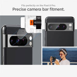 Google Pixel 8 Pro Spigen EZ Fit. tR Optik Kameralinsskydd - 2 St - Genomskinlig