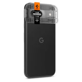 Google Pixel 8a Spigen Kameralins Skyddsglas - Svart/ Transparent - 2 st.