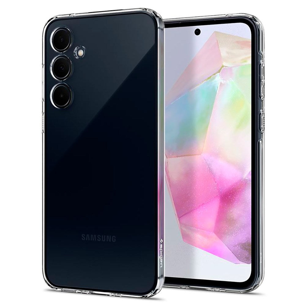 Samsung Galaxy A35 (5G) Spigen Crystal Flex Skal - Transparent