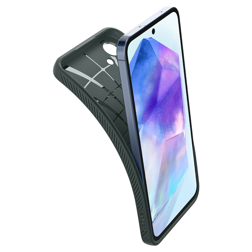 Samsung Galaxy A55 (5G) Spigen Liquid Air Skal - Grön