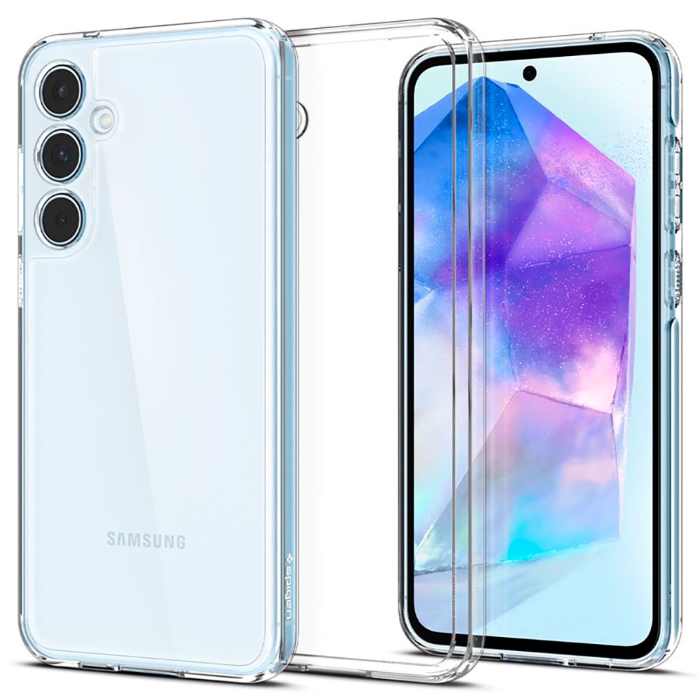 Samsung Galaxy A55 (5G) Spigen Ultra Hybrid Skal - Genomskinlig