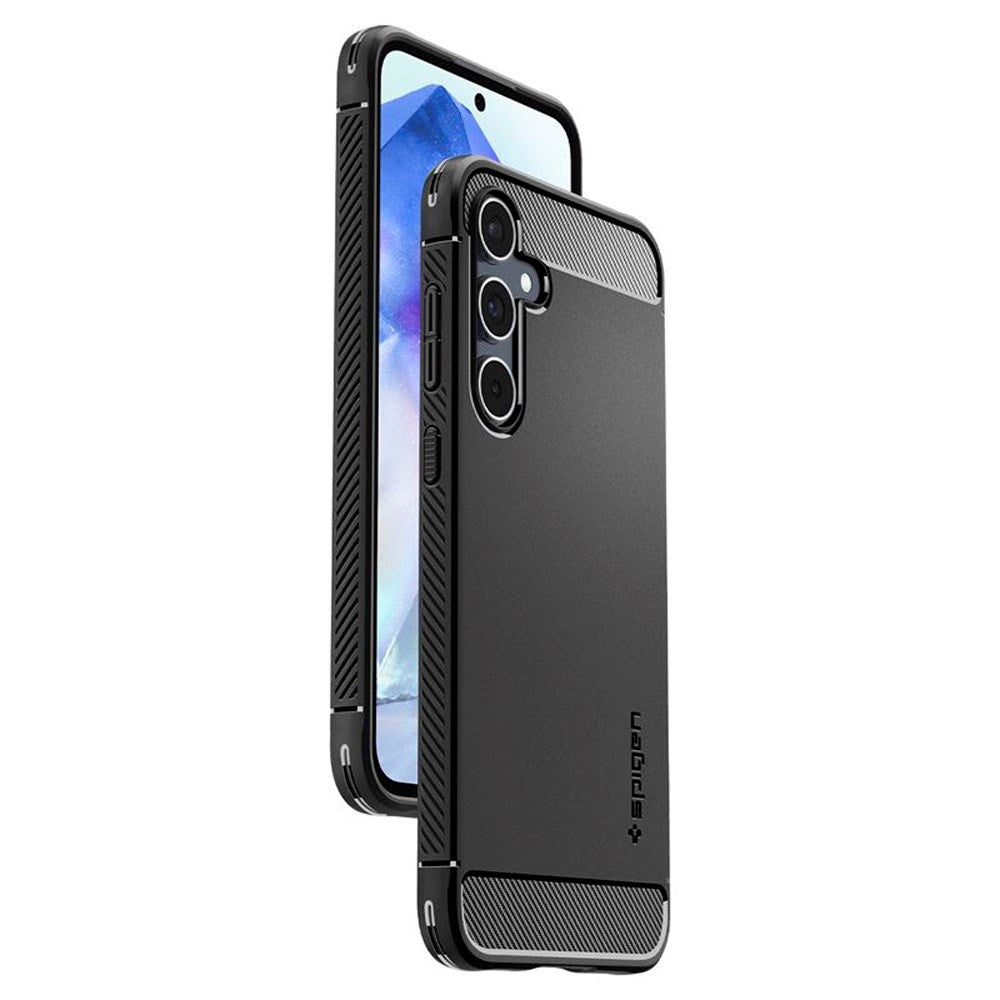 Samsung Galaxy A55 (5G) Spigen Rugged Armor Skal - Svart