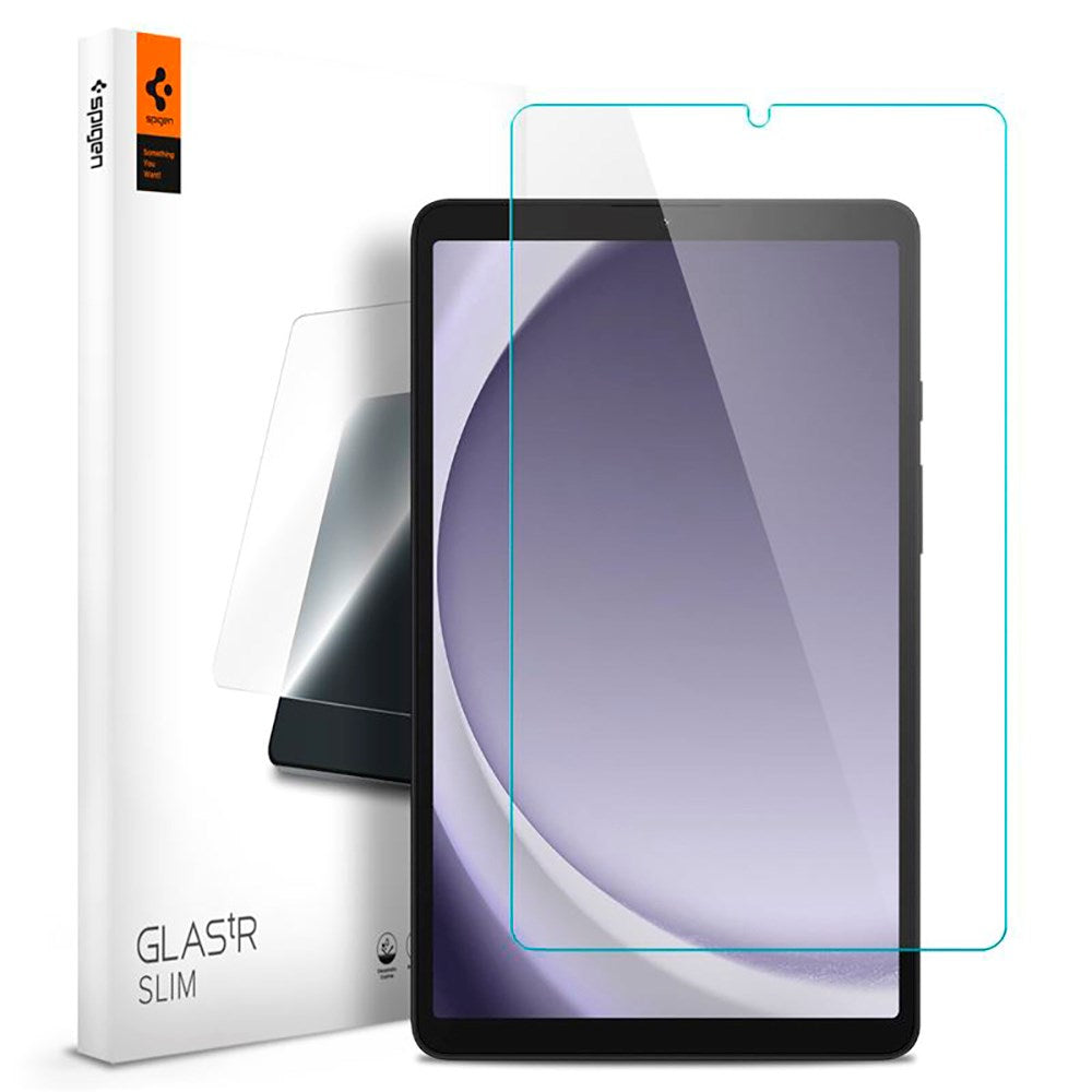 Samsung Galaxy Tab A9 Spigen Glas.tr Slim Skärmskydd - Genomskinlig