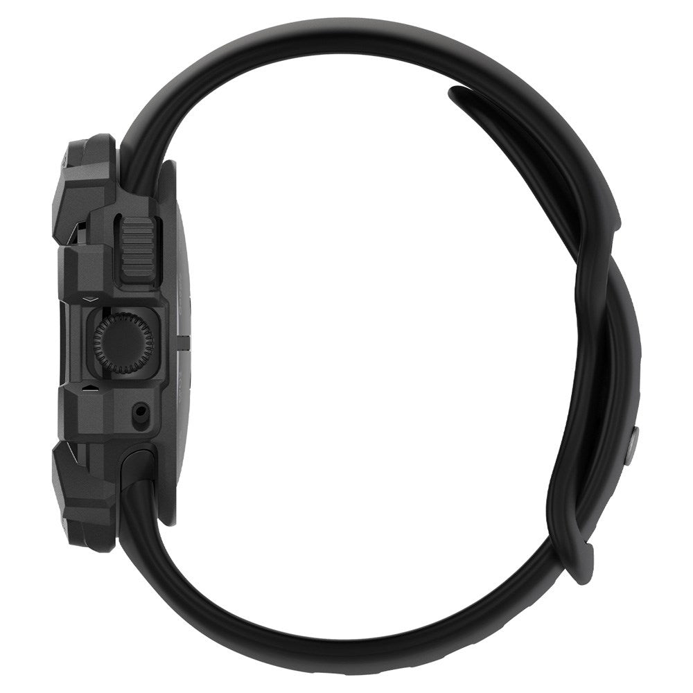 Google Pixel Watch 1 / 2 / 3 (41mm) Spigen Rugged Armor Skal TPU - Svart