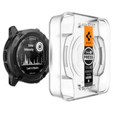 Garmin Instinct 2X Solar Spigen EZ Fit GLAS.tR Skärmskydd - 2-Pack - Genomskinlig