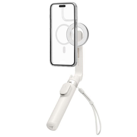 Spigen Tripod Selfie Stick - MagSafe Kompatibel - Vit