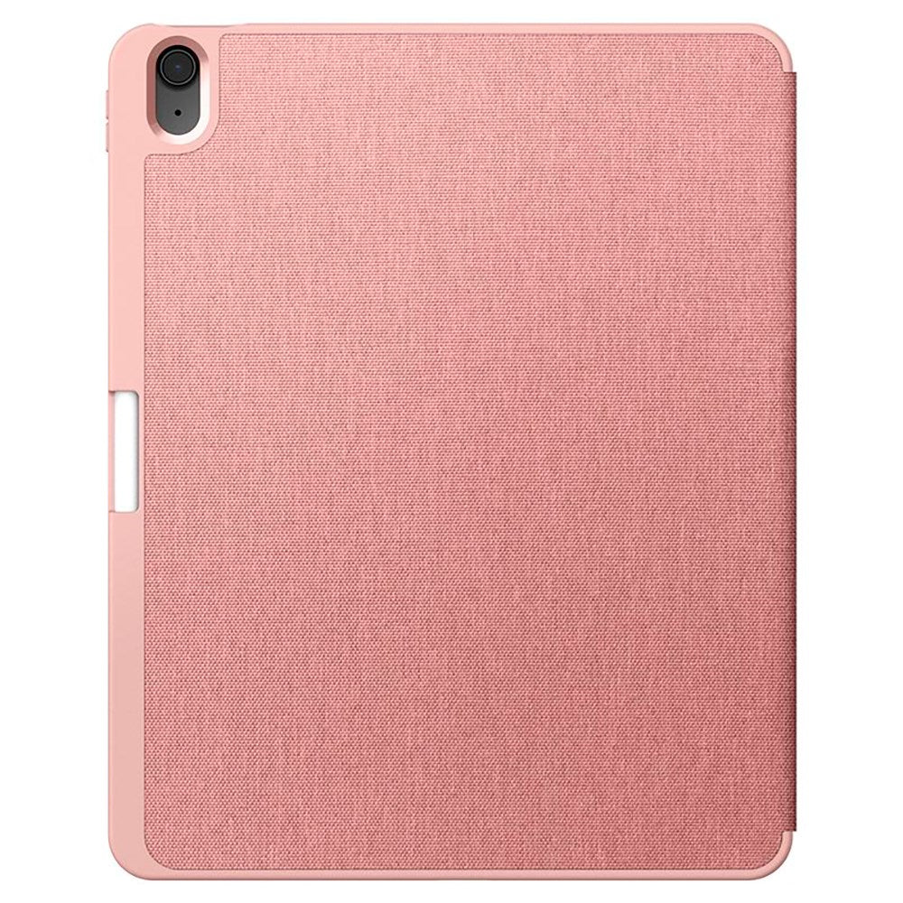 iPad Air 13" (2024) Spigen Urban Fit Fodral med Stylus Pen Hållare - Tyg - Rose Gold