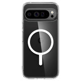 Google Pixel 9 Pro XL Spigen Ultra Hybrid Skal - MagSafe Kompatibelt - Genomskinlig / Vit