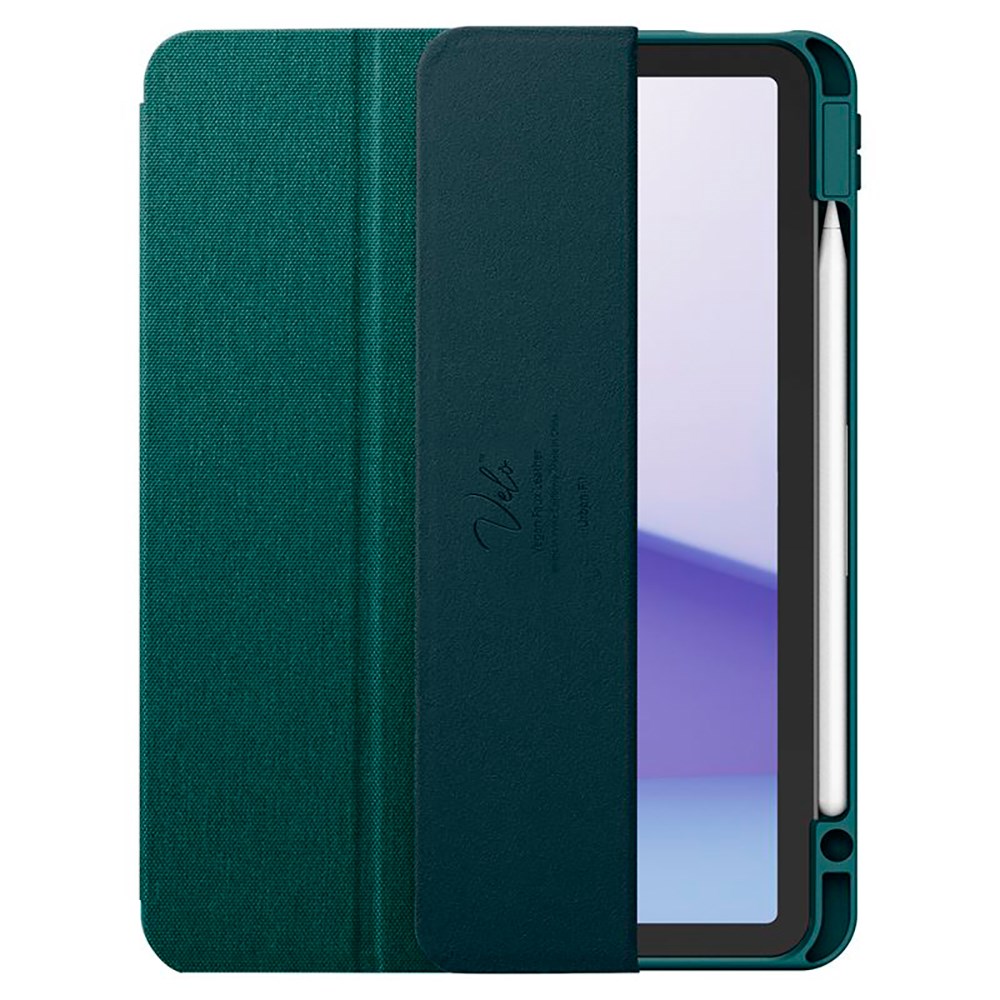 iPad Air 11" (2024) Spigen Urban Fit Tyg Fodral m. Pennhållare - Grön