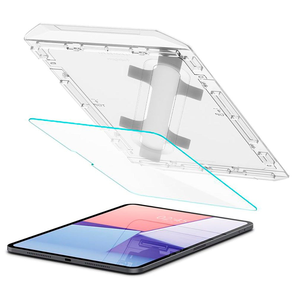 iPad Pro 11" (2024) Spigen EZ Fit Glas.tR Skärmskydd - Case Friendly - Genomskinlig