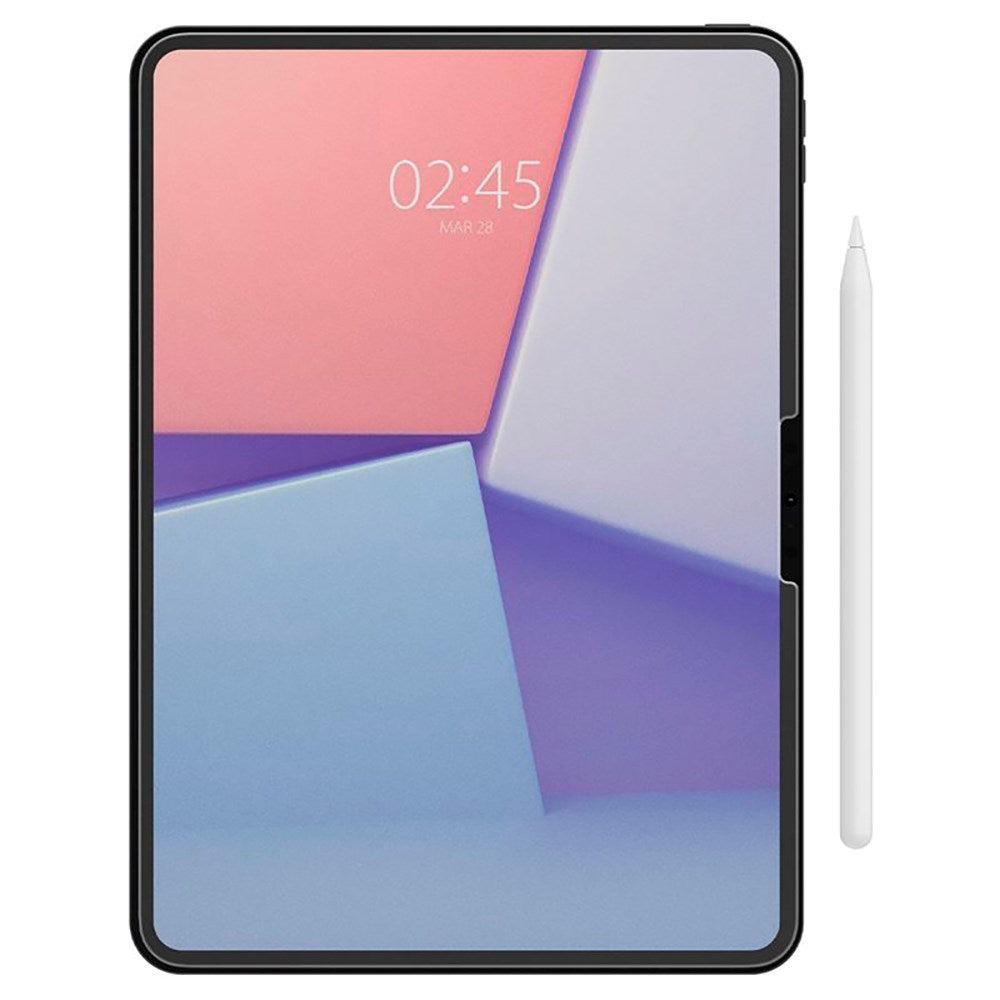 iPad Pro 11" (2024) Spigen Paper Touch EZ Fit Glas.tR Skärmskydd - Case Friendly - Genomskinlig