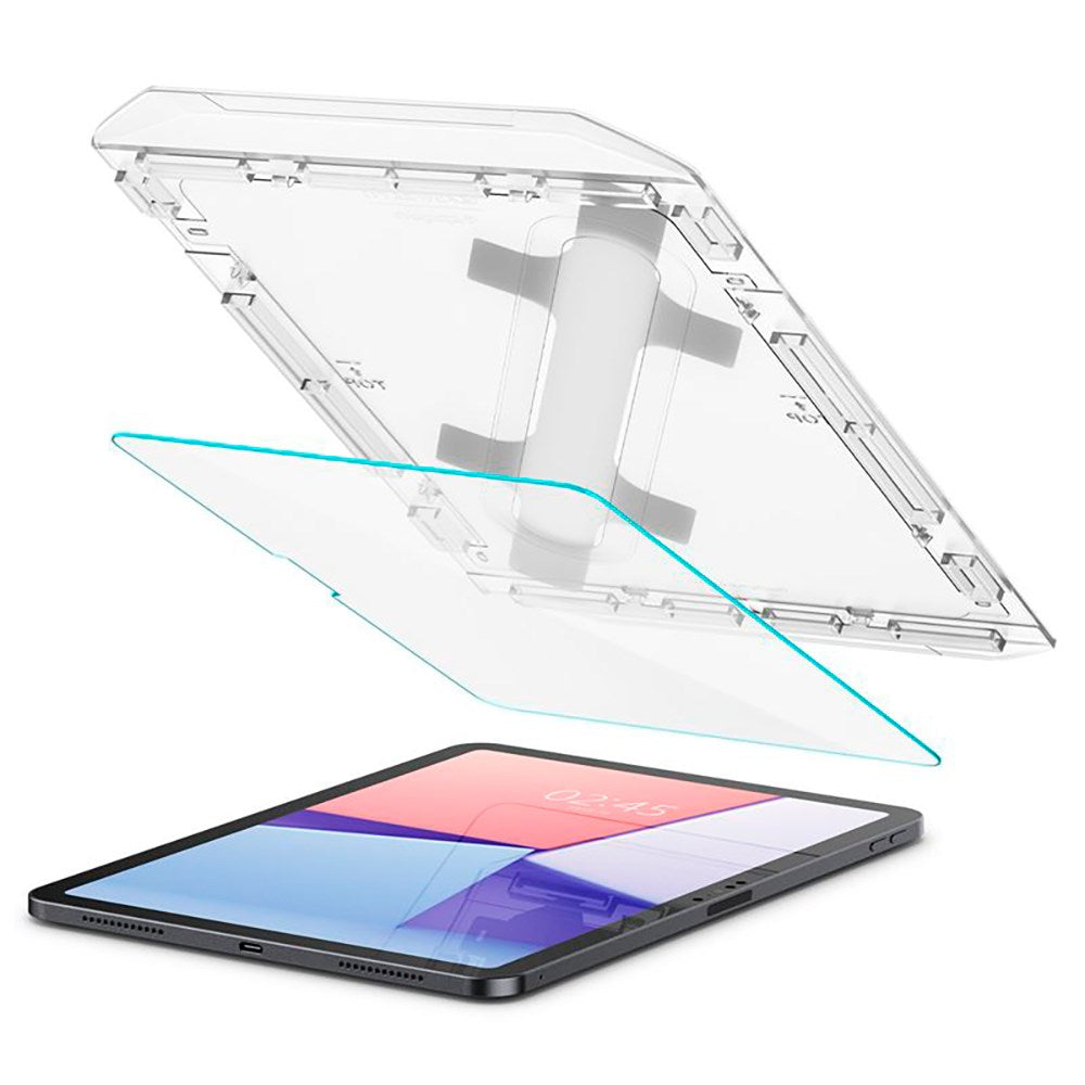 iPad Air 11" (2024) Spigen EZ Fit Glas.tR Skärmskydd - Case Friendly - Genomskinlig