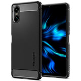 Sony Xperia 10 VI Spigen Rugged Armor Skal - Svart