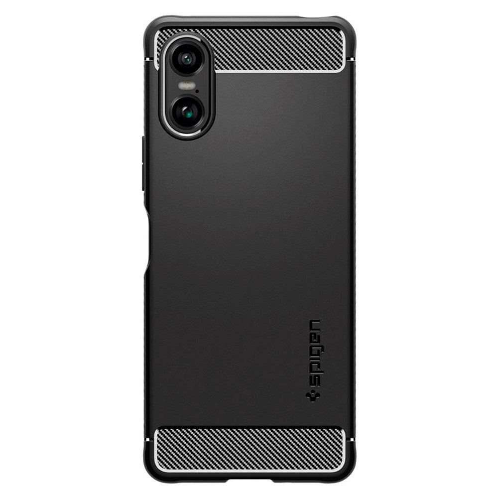 Sony Xperia 10 VI Spigen Rugged Armor Skal - Svart