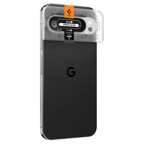 Google Pixel 9 / 9 Pro Spigen EZ Fit. tR Optik Kameralinsskydd - 2 St - Genomskinlig