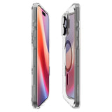 iPhone 16 Pro Max Spigen Ultra Hybrid T Skal - MagSafe-kompatibelt - Genomskinlig / Grå