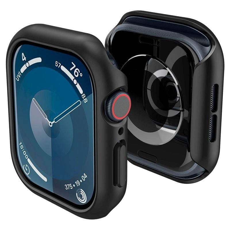 Apple Watch 10 (46mm) Spigen Thin Fit Skal - Svart