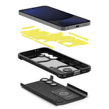 Samsung Galaxy S24 FE Spigen Tough Armor Skal med Stativfunktion - Svart