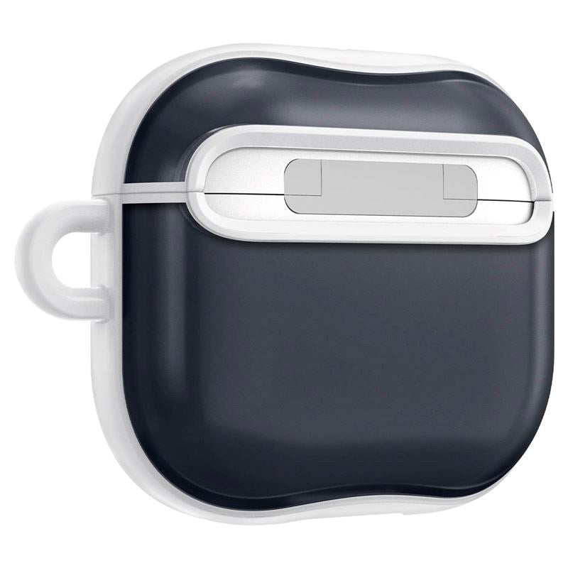 Spigen Classic C1 AirPods (4. Gen.) Hybrid Fodral med Karbinhake - Svart / Vit