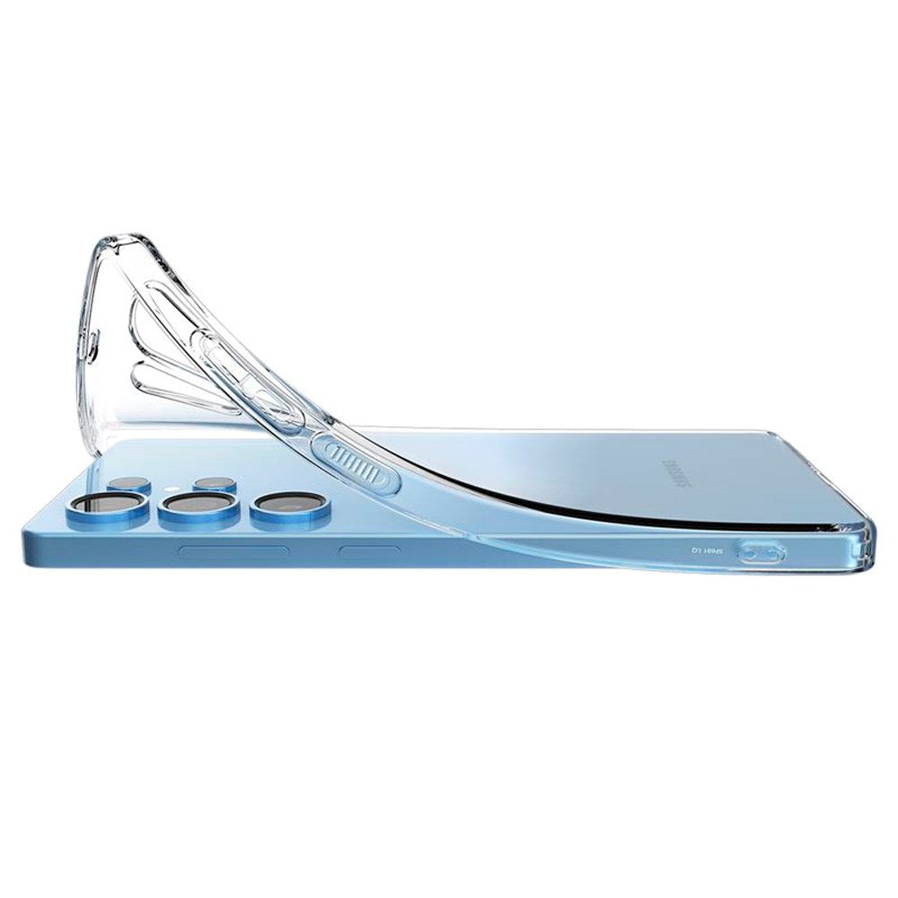 Samsung Galaxy S25 Ultra Spigen Liquid Crystal Skal - Genomskinlig