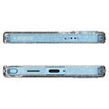 Samsung Galaxy S25 Ultra Spigen Liquid Crystal Glitter Skal - Genomskinlig