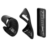 Samsung Galaxy S25+ (Plus) Spigen Liquid Air - Flexibelt Plast Skal - Svart