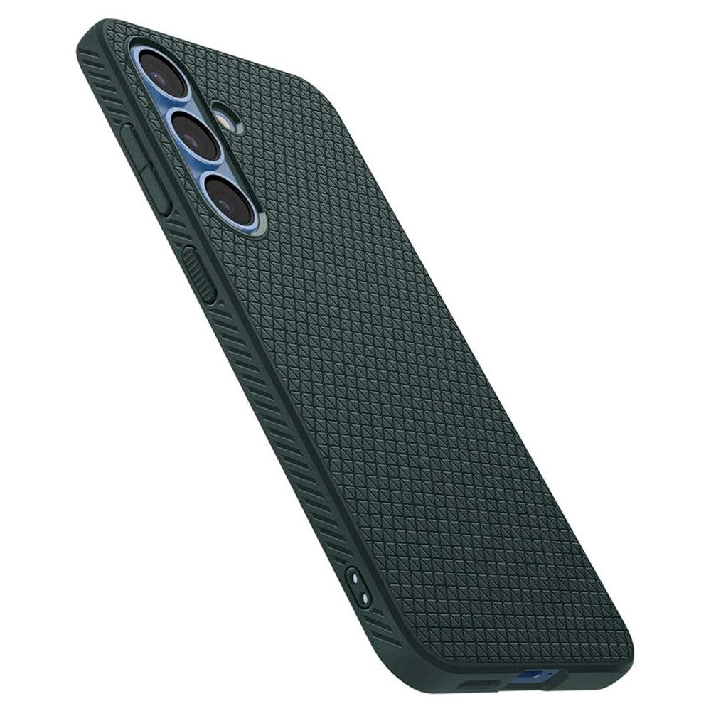 Samsung Galaxy S25 Spigen Liquid Air - Flexibelt Plast Skal - Grön