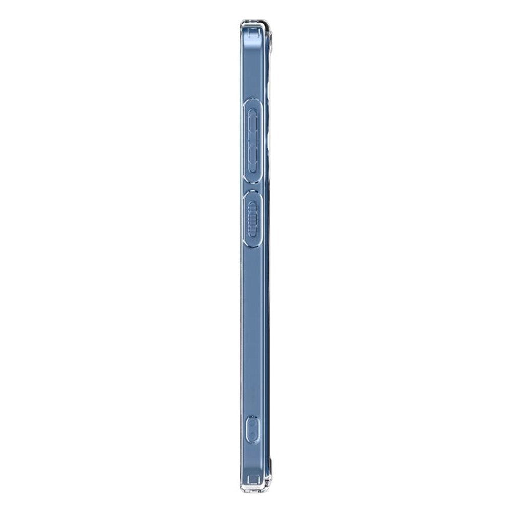 Samsung Galaxy S25 Spigen Ultra Hybrid Crystal Clear Skal - MagSafe Kompatibel - Genomskinlig / Vit