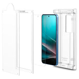 Samsung Galaxy S25 Spigen EliteShield EZ Fit Skärmskyddsfilm - Genomskinlig