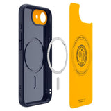 iPhone 17e / 16e Spigen Nano Pop Skal - MagSafe Kompatibel - Blå / Gul
