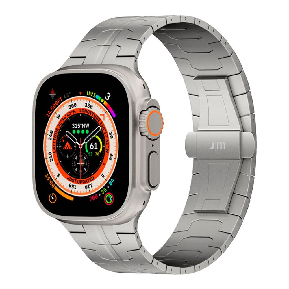 Apple Watch Ultra 1/2 (49mm) Just Mobile Titanium Rem - Silver