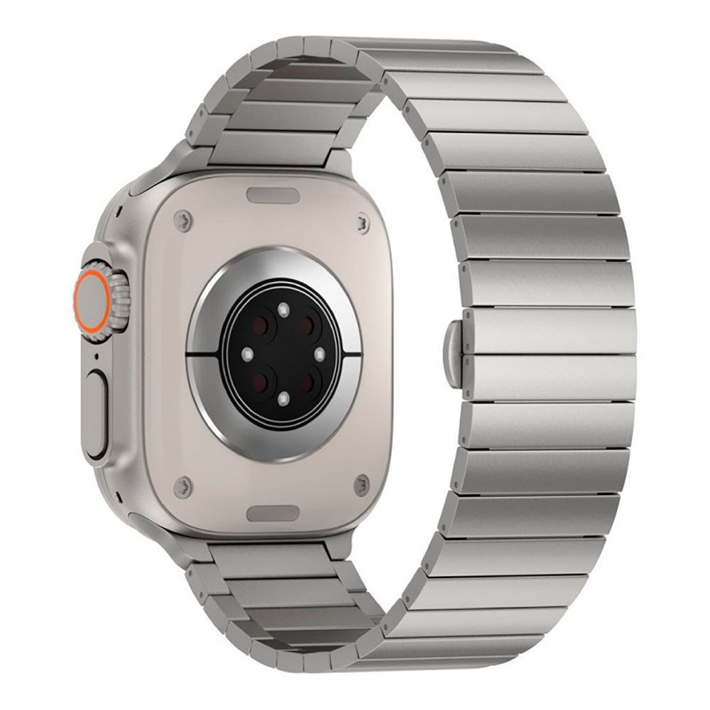 Apple Watch Ultra 1/2 (49mm) Just Mobile Titanium Rem m. DLC Beläggning - Silver