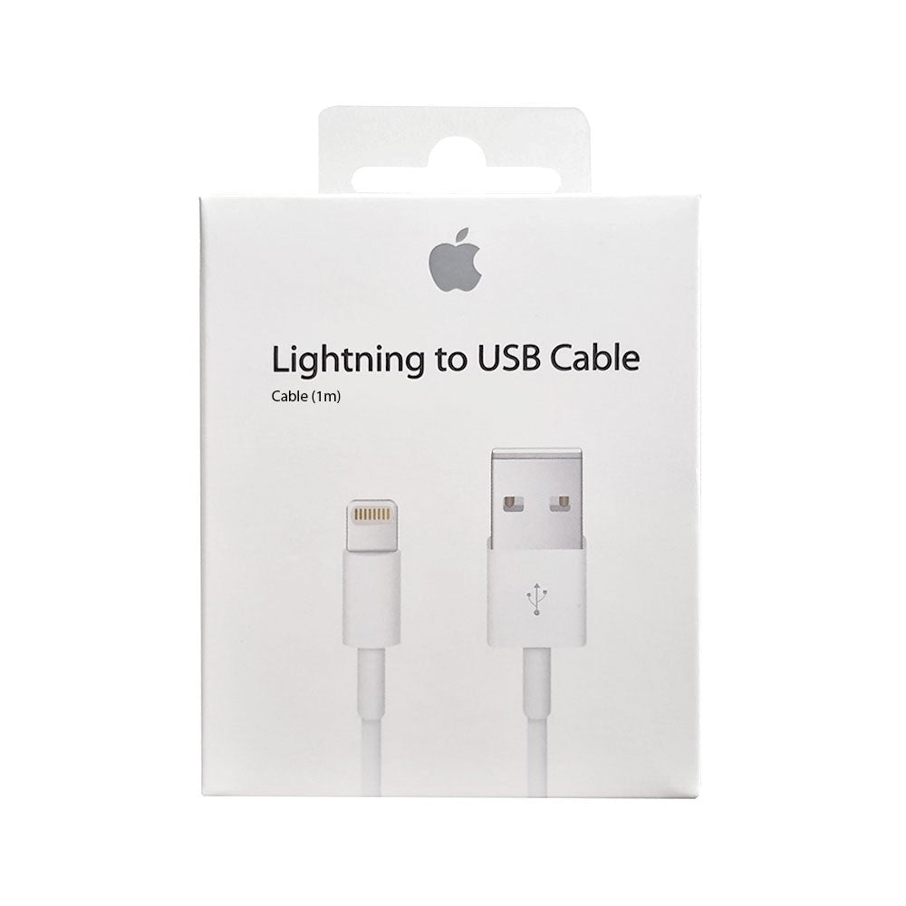 Original Apple Lightning Kabel 1 m. (MUQW3ZM/A) - Vit