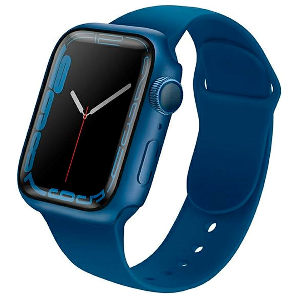 Apple Watch 7 45mm UNIQ Legion Screen Protector & Case - Blue