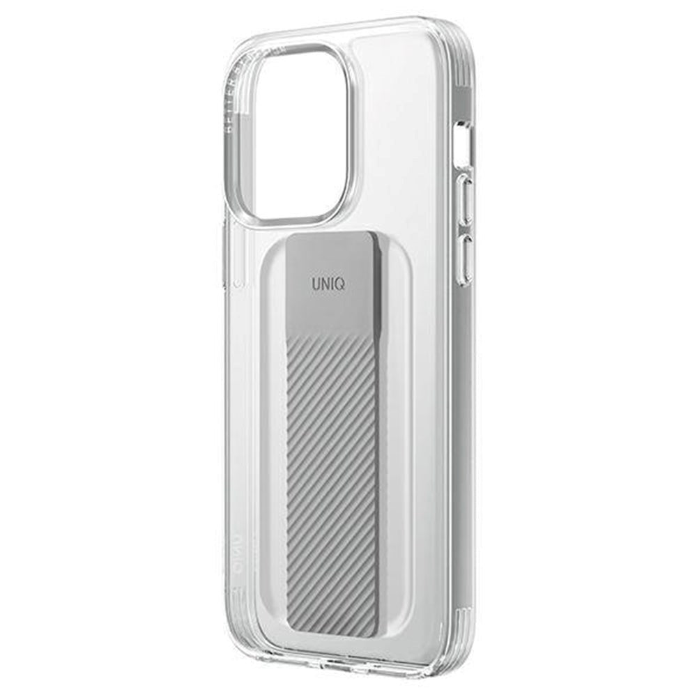 iPhone 14 Pro UNIQ Heldro Mount Flexibelt Skal - Transparent