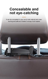 Baseus BACKSATION BIL FOMBER FÖR BIL HEADREST 4.0 "-6.5" - Max Mobil: 45 x 85mm - Svart